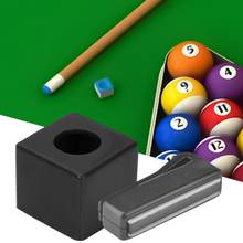 Soporte magnético de tiza para billar, Taco de billar con Clip para cinturón, accesorios de billar portátil, soporte de tiza con punta de plástico para Snooker 2024 - compra barato