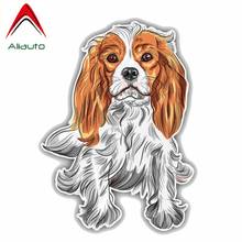 Aliauto Cavalier King Charles Spaniel Dog PVC High Quality Material Car Sticker Cover Scratches Decal Accessories,17cm*13cm 2024 - buy cheap