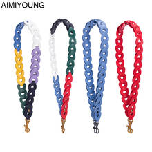 Aimiyoung bolsa de mão, alça de ombro larga, substituição, acessório, peça de cinto ajustável, 99cm 2024 - compre barato