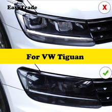 TPU Transparent Black Car Headlight Protective Film Anti-scratch Sticker For Volkswagen Tiguan 2017 2018 2019 2020 Accessories 2024 - buy cheap