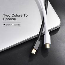 1,8 м Mini DP порт дисплея Thunderbolt 2 для HDMI-совместимого кабеля с покрытием mini для адаптера MacBok Pro Gold 2024 - купить недорого