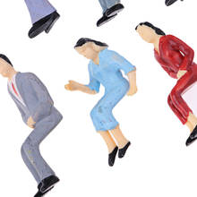 30x Train Scene Layout Passenger People Figures Painted Model 1:25 HO Scale 2024 - buy cheap