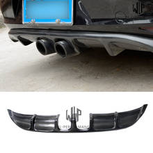 Golf 7 MK7 High Quality Carbon Fiber Rear Bumper Lip Diffuser Middle Out Car Styling For Volkswagen Golf 7 Car Body Kit 06-15 2024 - buy cheap