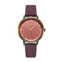 Julius-Reloj de diseño Retro para mujer, pulsera de cuero Real, con caja de regalo de la suerte de cumpleaños, Japón, Mov, no clásico 2024 - compra barato