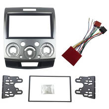 Painel estéreo de rádio para ford everest ranger mazda Bt-50 bt50 duplo 2 din fascia traço kit instalação guarnição face placa moldura 2024 - compre barato