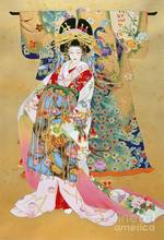 Kimono lady figure people Cross Stitch Kits Crafts 14CT Unprinted For Embroidered Handmade Art Oil Painting Wall Home Decor 2024 - buy cheap