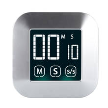 Digital Kitchen Timer Touch Screen Digital Kitchen Timer Magnetic Electronic Timer And Stopwatch Sounding Alarm With LCD Display 2024 - buy cheap