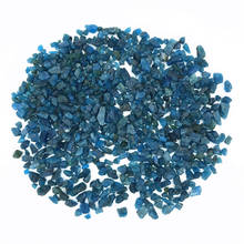 Натуральный маленький размер сырой Голубой Апатит грубые камни кристаллический гравий минералы и камни необработанные драгоценные камни образец 2024 - купить недорого