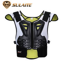 Motorcycle Armor Jackets Child Body Sleeveless Vest Protector Motocross Back Shield Spine Chest Protective Gears Jacket 2024 - buy cheap