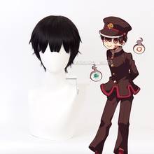 2020 Anime Toilet-Bound Jibaku Shounen Hanako-kun Cosplay Wigs Hanako-kun Yugi Tsukasa Synthetic Hair Wig Halloween Costumes 2024 - buy cheap