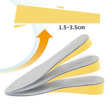 Height Increase Insole Shoe Inserts Sole Lifts Sports Insoles For Shoes Men Women Sweat Anti Slip Pad Sneakers Massage Insole 2024 - buy cheap
