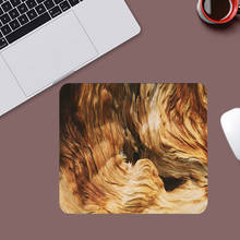 Mairuige moda praça natural listrado mouse pad 20x18cm teclado jogo computador portátil escritório suprimentos 2024 - compre barato