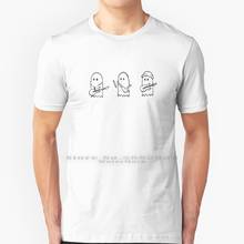 Camiseta ghost band-jatp 100% algodão puro, tamanho grande, juta e os fantasias jatp oms, fantasias, juta, molina, reggie, alexa, luke 2024 - compre barato