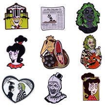 Alfinetes de terror punk k2241, acessórios para roupas coleção de joias presentes para halloween 2024 - compre barato