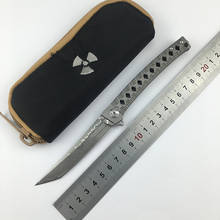 Складной Нож С флиппером NKAIED JR7406 VG10, карманный кухонный резец с титановой рукояткой для кемпинга, охоты, выживания, инструменты для повседневного использования 2024 - купить недорого