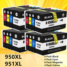 For HP 950XL 951XL 950 951 compatible Ink Cartridges Officejet Pro 8100 8600 8610 8615 8620 8625 251dw 276dw printer for HP950 2024 - buy cheap