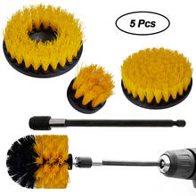 5Pcs/Set Power Scrubber Drill Brush Auto Tire Wheel Brush Car Detailing Brushes For Tub Tile Surfaces Cleaning Car Washing Tools 2024 - buy cheap