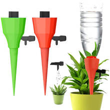 Sistema de riego por goteo automático, kit de espigas para goteo automático, bebedero automático de flores para plantas de jardín 2024 - compra barato