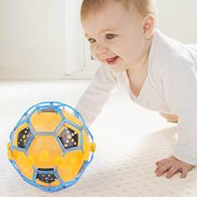 Electric Crazy Football Singing Dancing Flashing Mesh Bouncing Ball with Light Parent-child Interactive Early Education Toy Gift 2024 - buy cheap