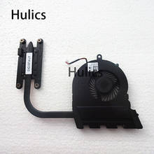 Hulics Original T6X66 0T6X66 CN-0T6X66 Cooling Fan + Heat-sink AT1PJ001RC0 for Dell Inspiron 15 5567 5767 heatsink 2024 - buy cheap