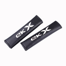 2Pcs PU Fashion Car Seat Belt Cover Car Seat belt shoulder Pads for Mitsubishi Ekx 2024 - buy cheap