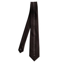 Gravata masculina com design casual 3.14, gravata gravada pi com impressão digital, moda masculina 2024 - compre barato