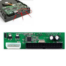 Последовательный адаптер ATA 133 100 HDD CD DVD Sata-IDE конвертер 2,5 Sata Female к 3,5 inch IDE Male 40-контактный порт Гбит/с 2024 - купить недорого