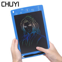 Chuyi 8.5 Polegada escrita tablet colorido criança desenho lcd escrita digital tablet placa de almofada com botão bateria para crianças 2024 - compre barato