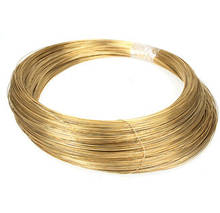 Fio fino condutor de cobre h62 para artesanato, fio de braço discreto, 1 peça de 0.3/ 0.5/0.8/1/1.5/2/2.5/3/4mm
