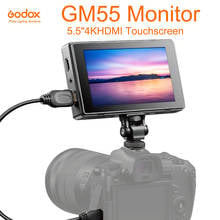 Godox GM55 4K Monitor 5.5 Inch on Camera DSLR 3D LUT Touch Screen IPS FHD 1920x1080 Video 4K HDMI Field Monitor Dslr 2024 - buy cheap