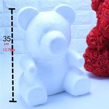 ПЕНА РОЗА медведь плесень DIY искусственный цветок розы медведь в форме розы украшения модель формы 2024 - купить недорого