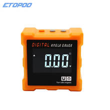 ETOPOO New Four Side Magnetic Digital Inclinometer Electronic Level and Angle Gauge Digital Protractor Angle Measuring Tools 2024 - buy cheap