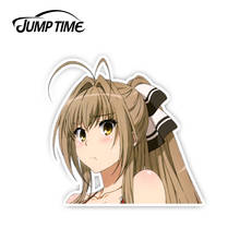 Jump Time 13cm x 8.3cm Car Stickers Sento Isuzu PEEK Anime Decal Kawii Car Styling Sticker Waterproof Auto Motor Decor Graphics 2024 - buy cheap