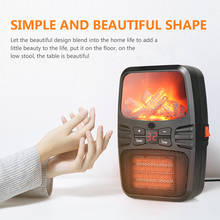 110-220V Electric Heater 1000W Mini Fan Heater Desktop Household Wall Heater Stove Radiator Warmer Machine for Winter 40D 2024 - buy cheap