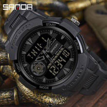 2020 SANDA Military Men's Watch Top Brand Luxury Waterproof Sport Wristwatch Fashion Quartz Clock Male Watch relogio masculino 2024 - buy cheap