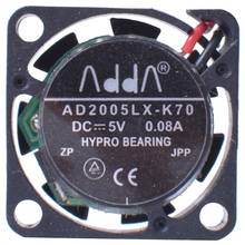 ADDA AD2005LX-K70 DC 5V 0.08A 20x20X6mm 2-Wire Server Cooling Fan 2024 - buy cheap