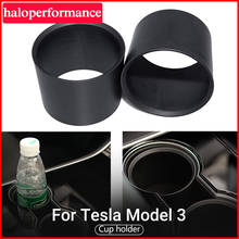Model3 Car Water Cup Drink Holder Adapter for tesla model 3 accessories Center Control Storage Box model 3 tesla model y three 2024 - buy cheap