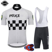 New Cycling Jersey Homme Short Sleeve White Black Set 9D Gel Breathable Pad Bike Bicycle Clothes Camisa Ciclismo Dropshipping 2024 - buy cheap