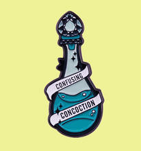 Harry Potion Confusing Draught magic bottle enamel pin Witchcraft and Wizardry brooch 2024 - buy cheap