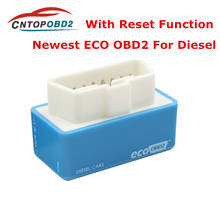 EcoOBD2-caja de sintonización de Chip económico para coche diésel, enchufe y unidad, ahorro de combustible del 15%, emisión, EcoOBD2, Envío Gratis 2024 - compra barato