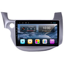 Radio con GPS para coche, unidad central Multimedia con sistema Android 10, estéreo, para Honda Fit Jazz 2007-2013 2024 - compra barato