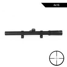 4x15 Hunting Scope Tactical Optical Sight Riflescope 11mm Mount for Air Gun Airsoft Scope 2024 - buy cheap