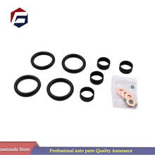 Car 16PCS car gasket For Ford Fiesta 1.4 TDCi Duratorq Fuel Injector Seal + Washer + Oring Set 1204698 2024 - buy cheap