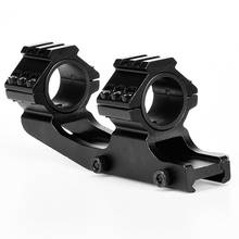 Quick Detach Scope Mounts 1" 25mm 30mm W/ 20mm Weaver Rail Mount Picatinny Rail QD Cantilever Tactical Mounts 2024 - buy cheap