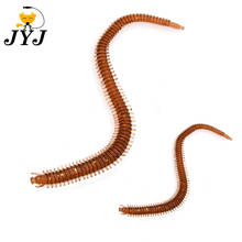 5pcs 6cm 1g / 15cm 2.6g Soft plastic grub lure worm bait ,Centipede，Polypedum ，reptile lure artificial bass lure 2024 - buy cheap