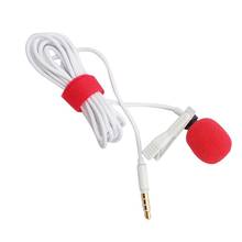 1.5/6m 3.5mm Mini Portable Microphone Condenser Clip on Lapel Lavalier Mic Wired Mikrofo/Microfon For Phone for Laptop 2024 - buy cheap