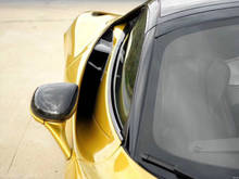 Fibra de carbono seco labio delantero tronco de ventilación de aire cubierta de ajuste del difusor de labio trasero alerón trasero kit de cuerpo para McLaren 720S Coupe 2018-2019 2024 - compra barato