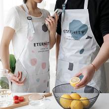 Waterproof PVC Aprons Household BBQ Baking Bib Kitchen Aprons For Women Cooking Restaurant Apron Cleaning Tools 2024 - buy cheap