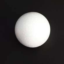 Bolas de espuma sólida de poliestireno, artesanía de modelado blanco, 120mm 2024 - compra barato