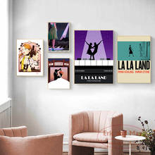 Carteles e impresiones de La Land Music Movie, imágenes de pared para sala de estar, póster Vintage, decoración del hogar, Tableau 2024 - compra barato